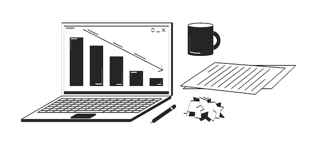 Notebook with analytics